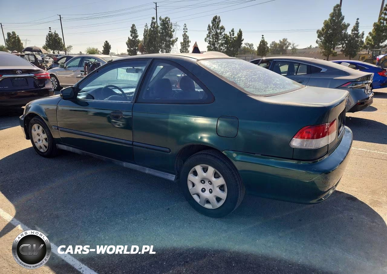 1999 Honda Civic Dx VIN:1HGEJ6221XL090936 - 2