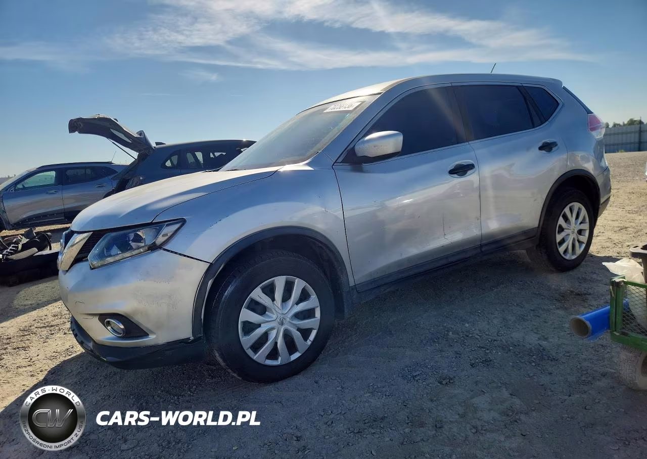 2016 Nissan Rogue S VIN:KNMAT2MV1GP701211 - 1
