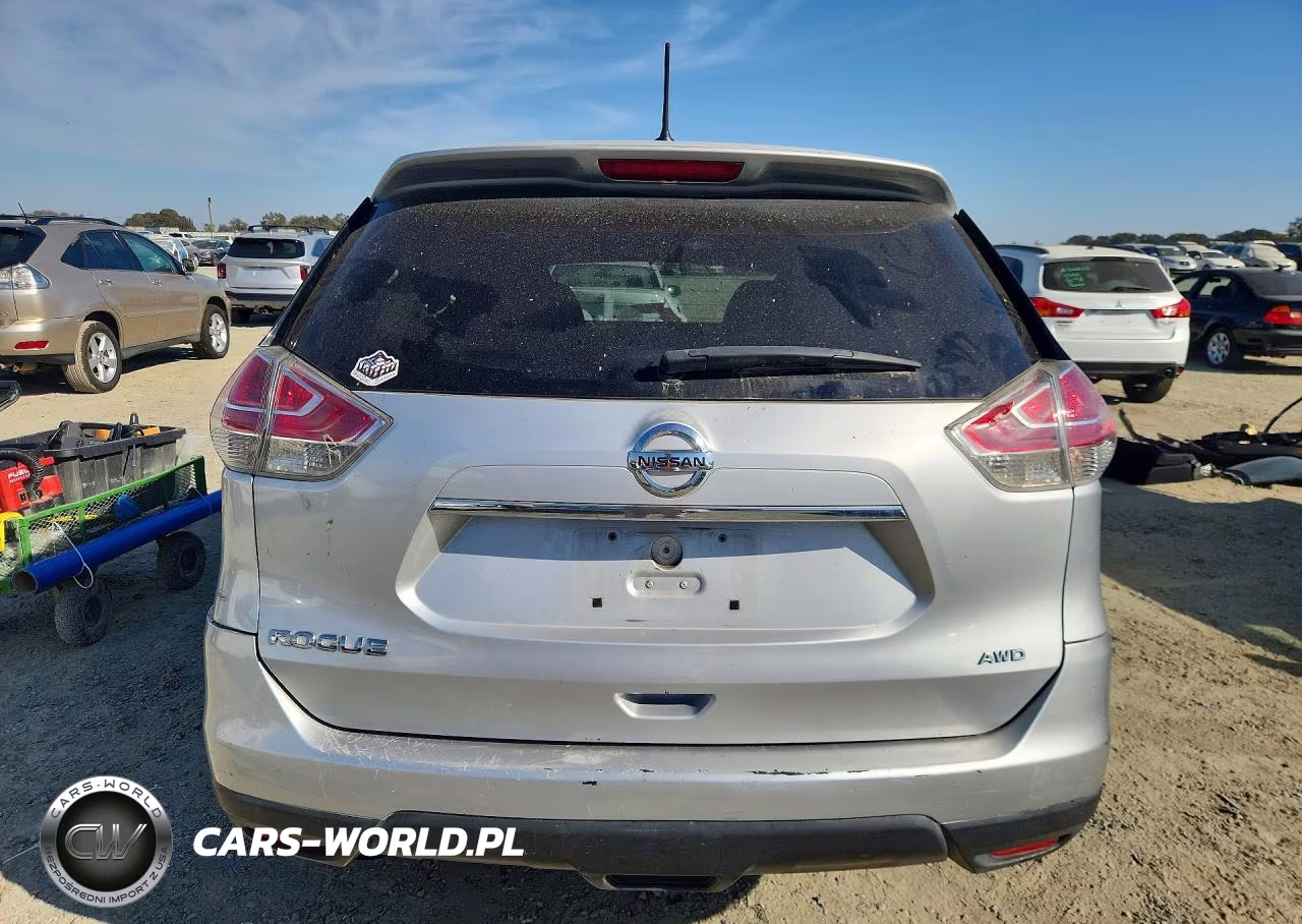 2016 Nissan Rogue S VIN:KNMAT2MV1GP701211 - 6