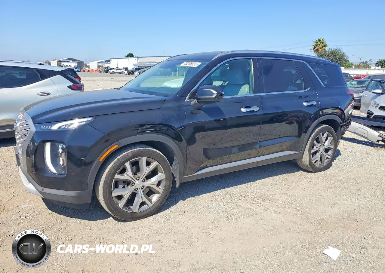 2022 Hyundai Palisade Sel VIN:KM8R44HE8NU362964 - 1
