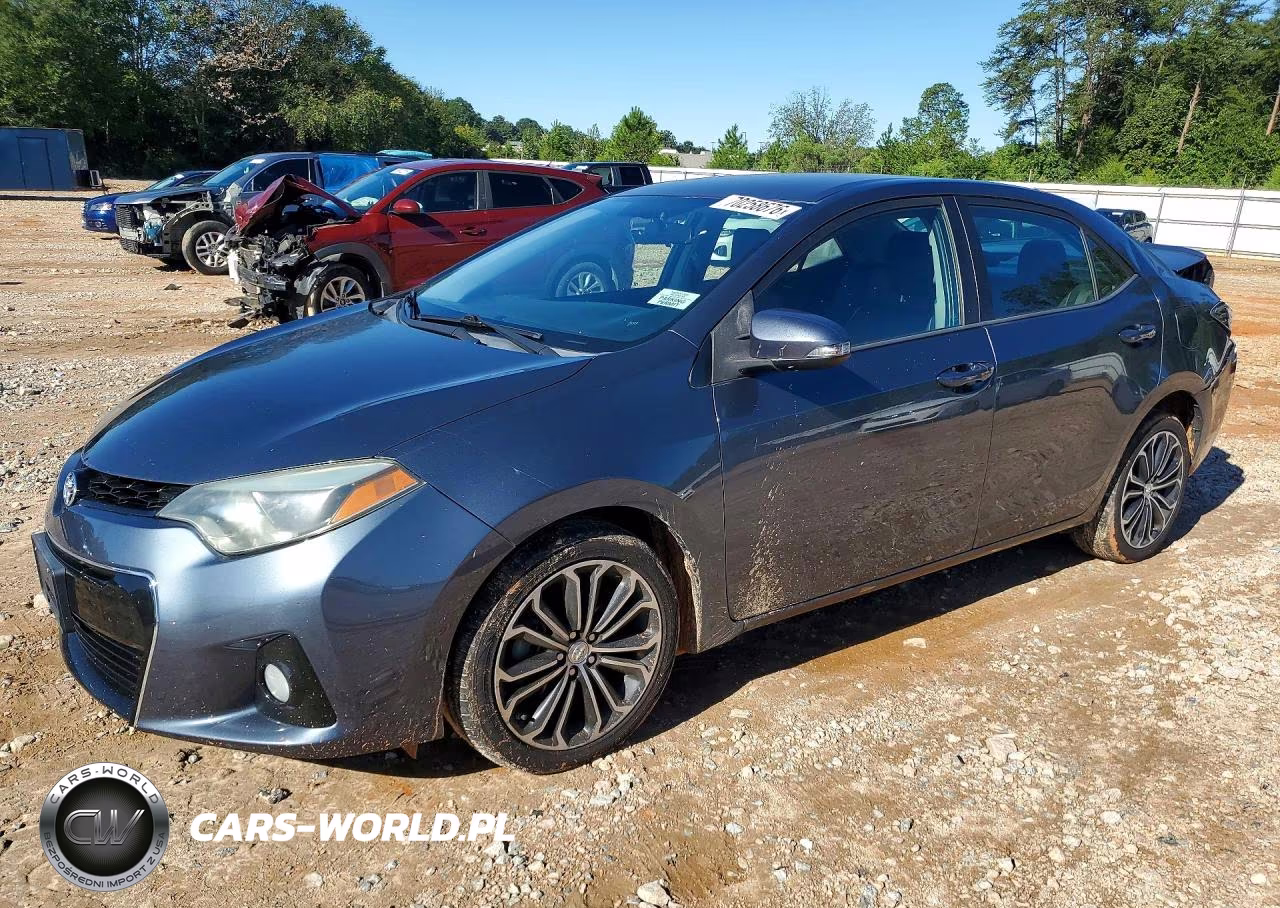 2016 Toyota Corolla S Plus VIN:2T1BURHE5GC553812 - 1