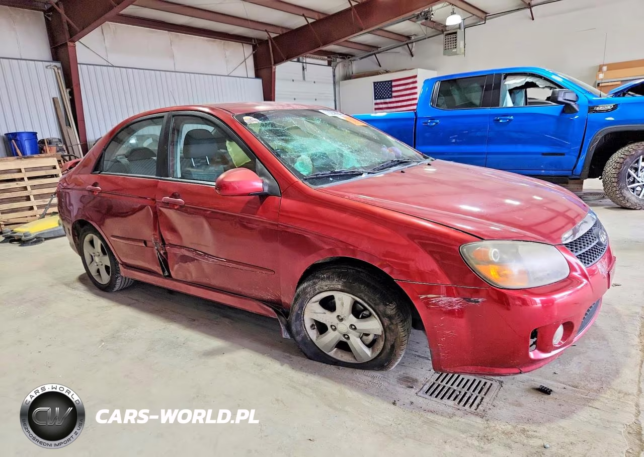 2009 Kia Spectra Lx VIN:KNAFE221095026088 - 4