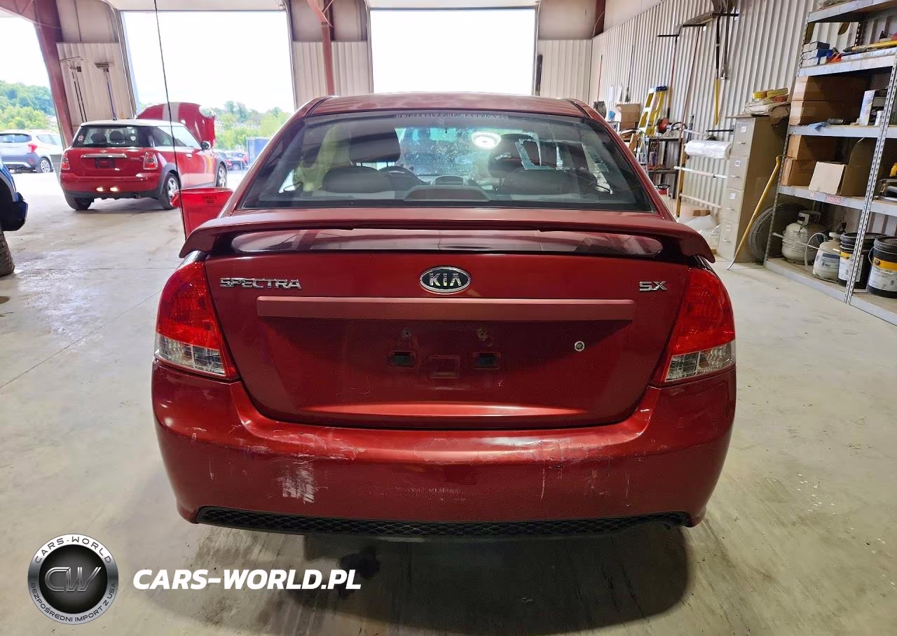 2009 Kia Spectra Lx VIN:KNAFE221095026088 - 6