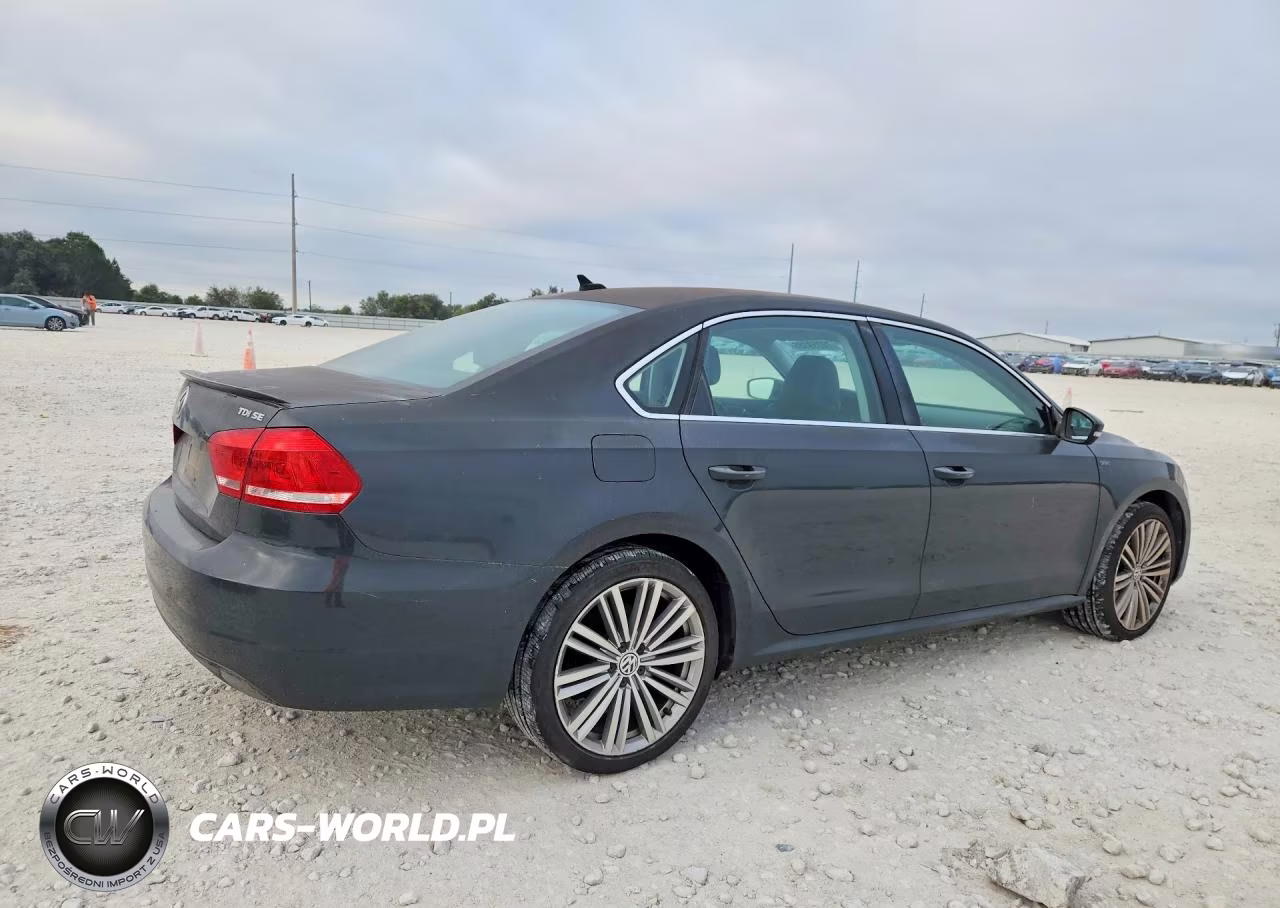 2014 Volkswagen Passat Se VIN:1VWBS7A32EC077590 - 3