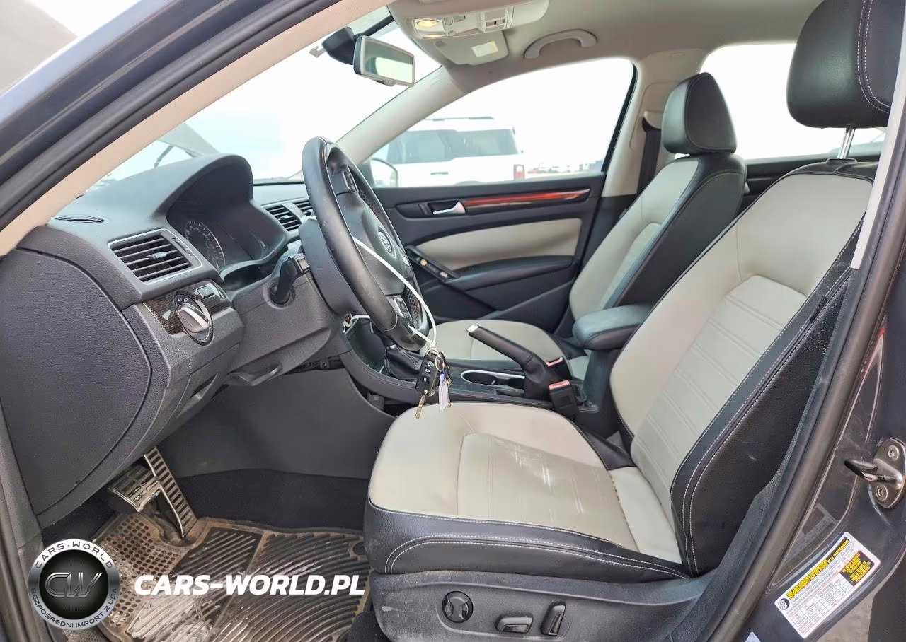 2014 Volkswagen Passat Se VIN:1VWBS7A32EC077590 - 7