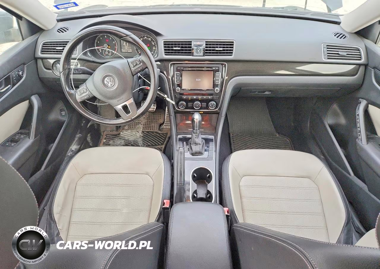 2014 Volkswagen Passat Se VIN:1VWBS7A32EC077590 - 8