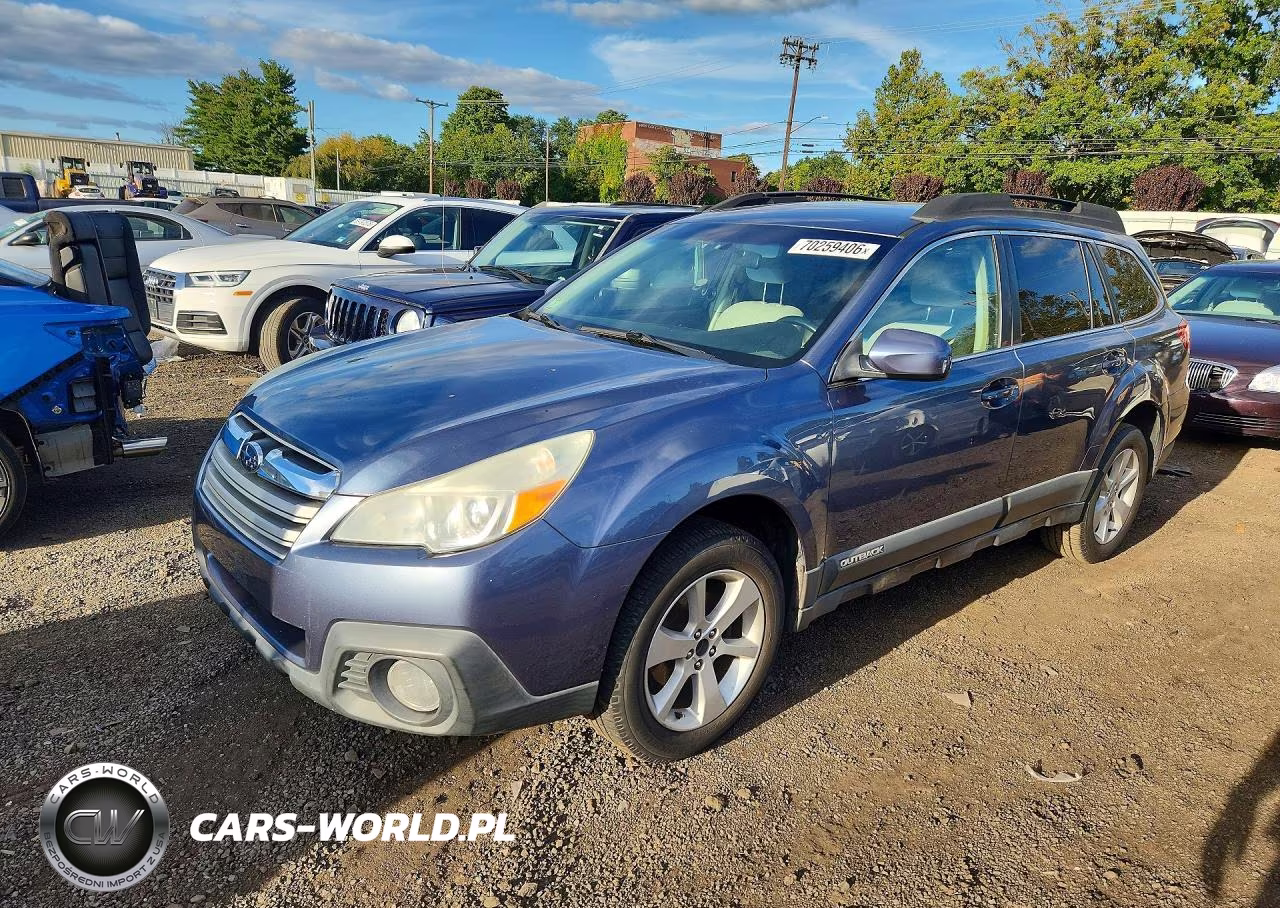 2014 Subaru Outback 2.5I Premium VIN:4S4BRBCC2E3233198 - 1