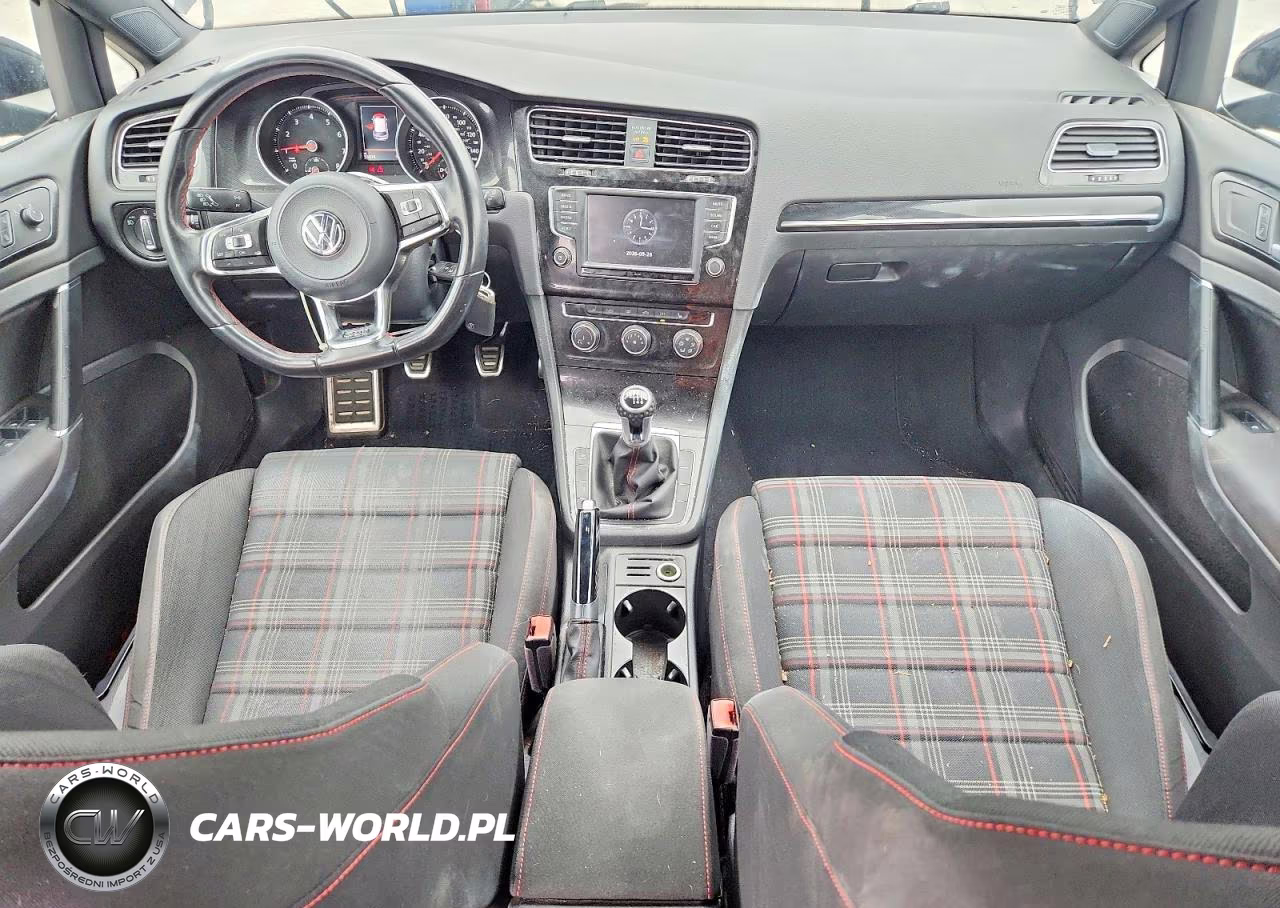 2017 Volkswagen Gti S VIN:3VW5T7AU9HM067077 - 8