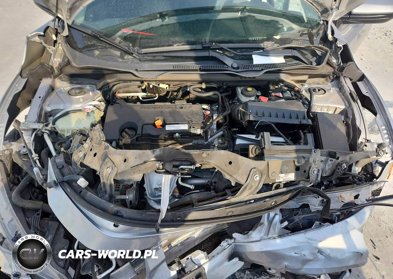 2019 Honda Civic Lx VIN:19XFC2F67KE008485 - 11