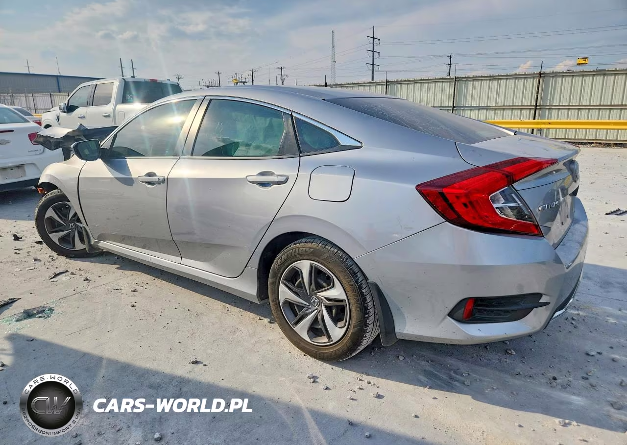 2019 Honda Civic Lx VIN:19XFC2F67KE008485 - 2