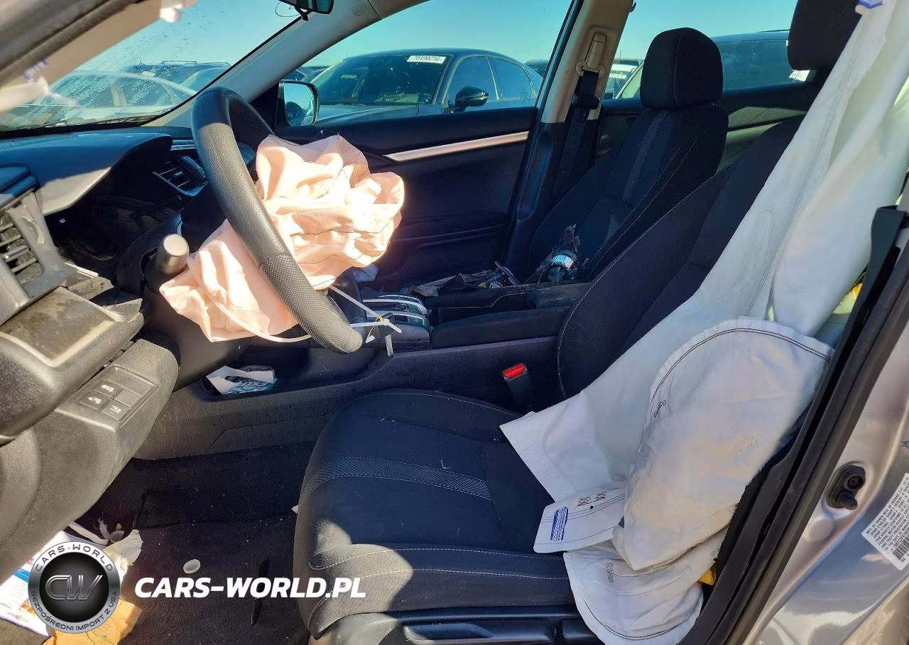 2019 Honda Civic Lx VIN:19XFC2F67KE008485 - 7