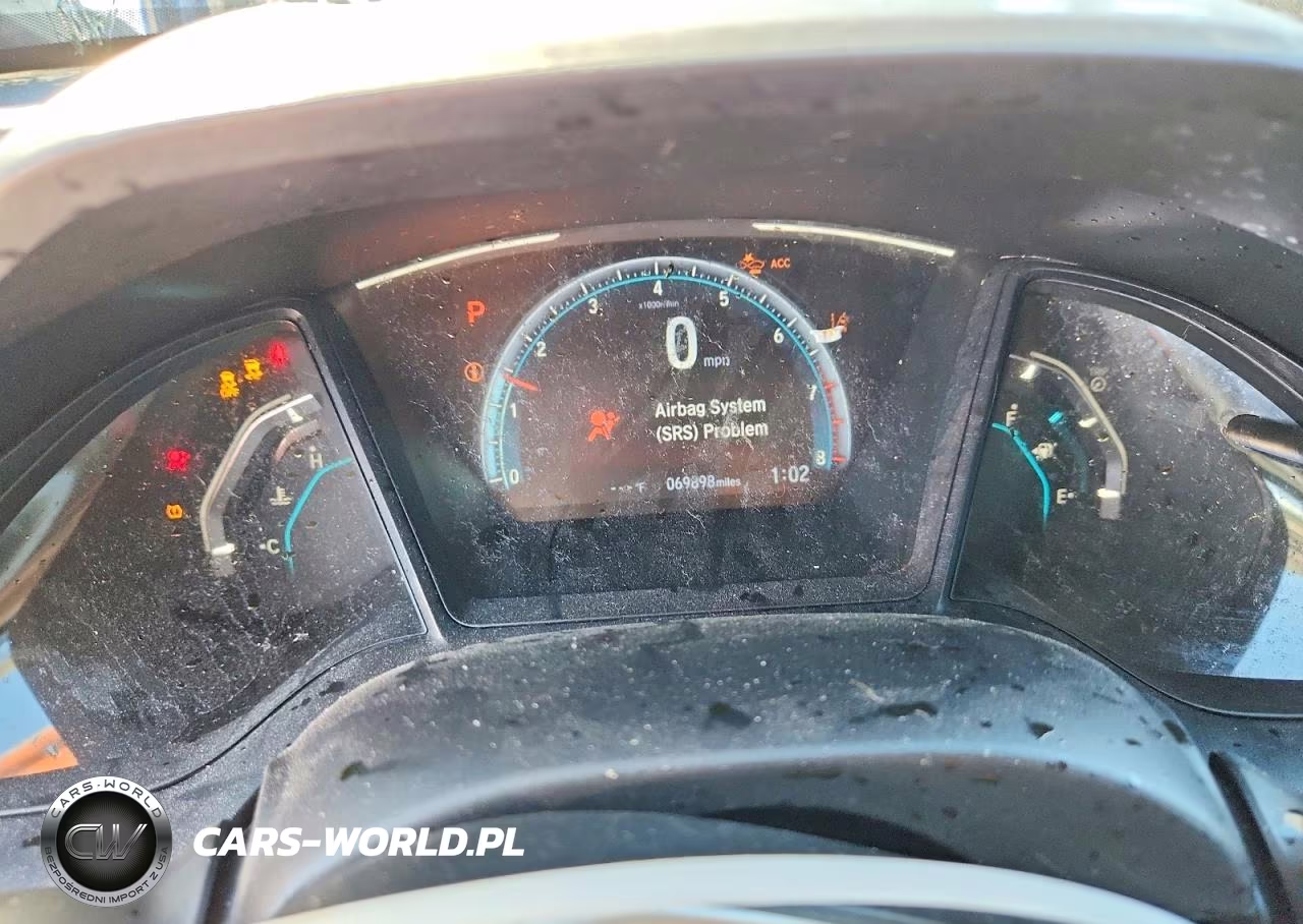 2019 Honda Civic Lx VIN:19XFC2F67KE008485 - 9