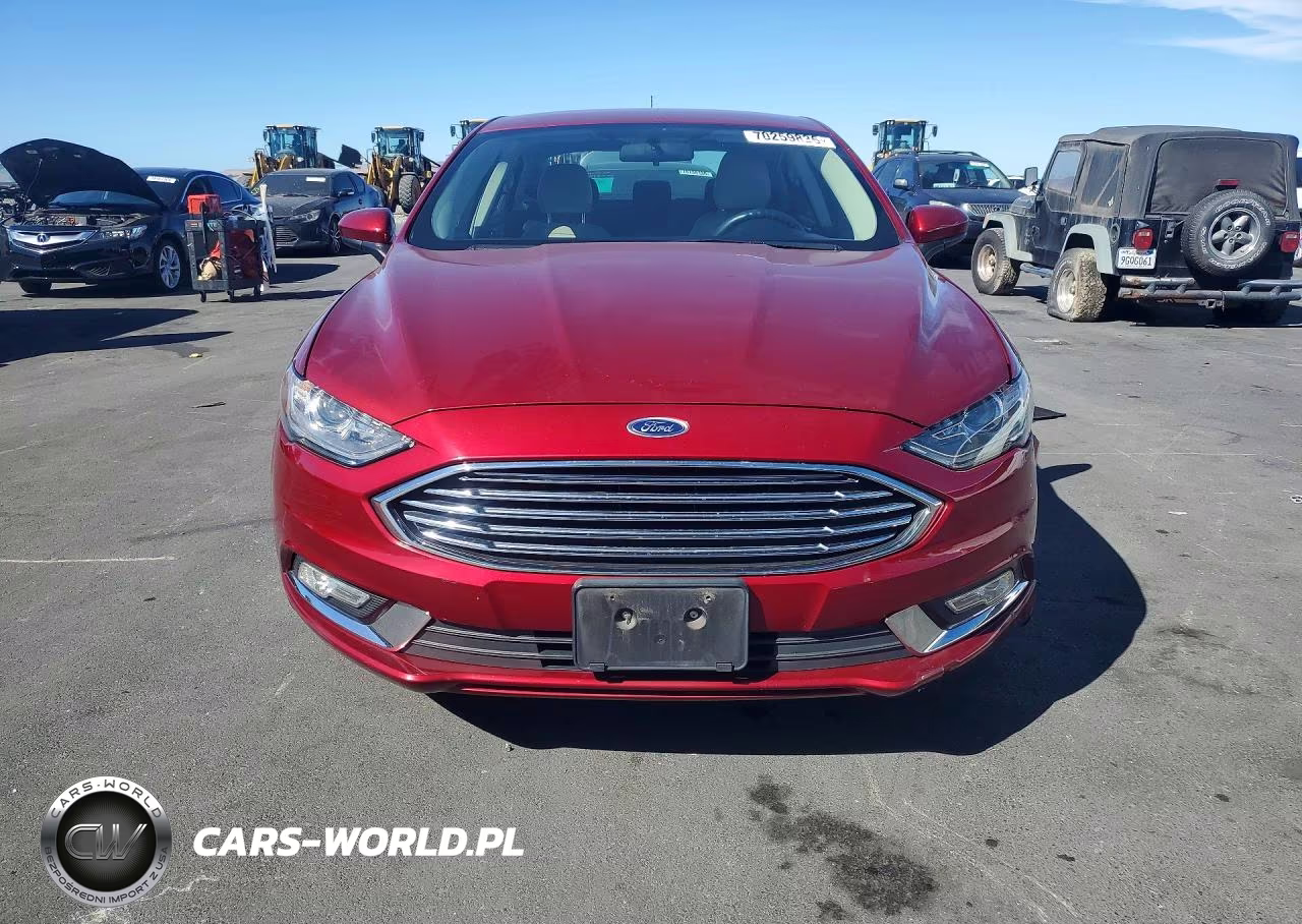 2017 Ford Fusion Se VIN:3FA6P0H75HR414027 - 5