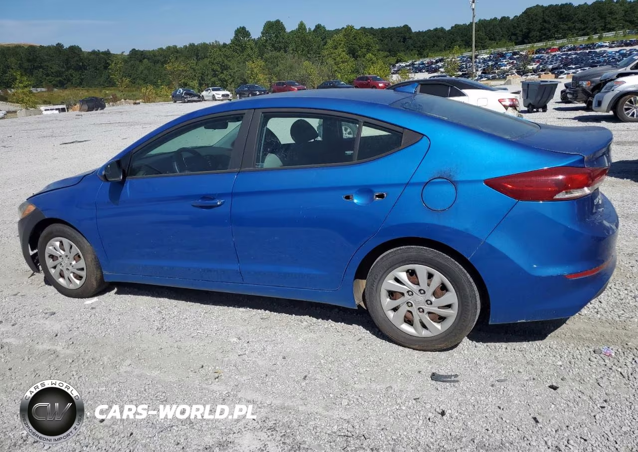 2017 Hyundai Elantra Se VIN:KMHD74LF7HU074875 - 2