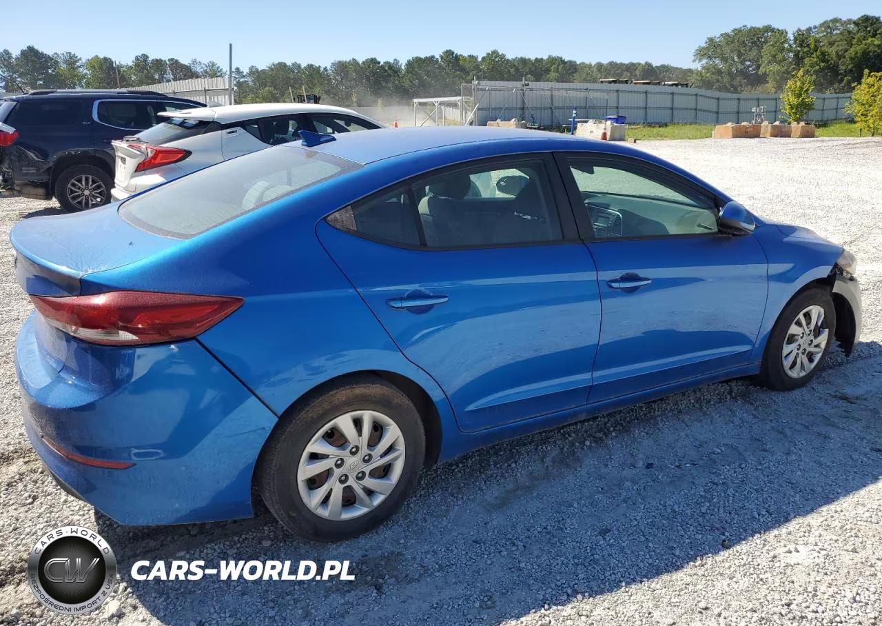 2017 Hyundai Elantra Se VIN:KMHD74LF7HU074875 - 3