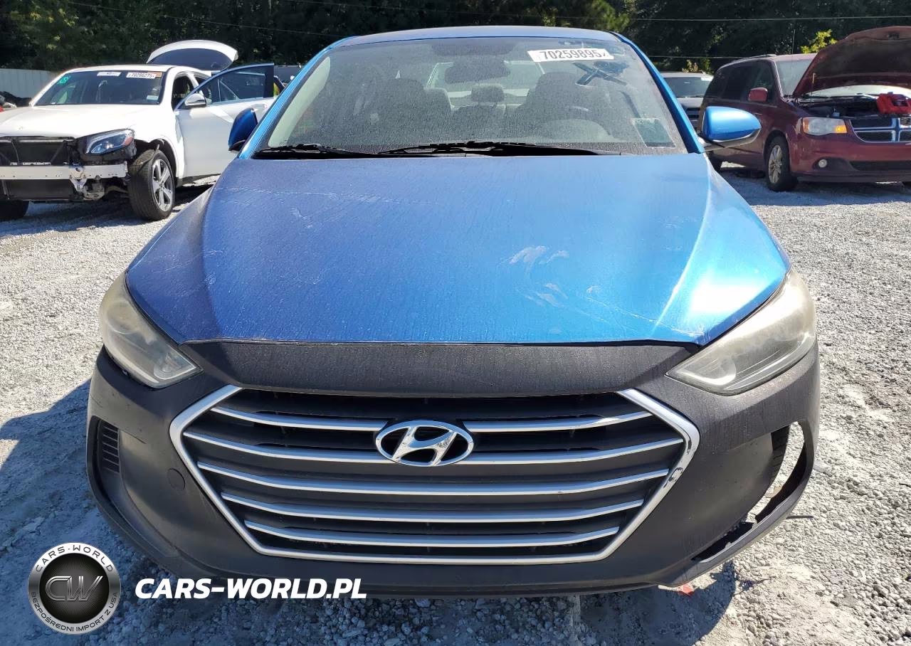 2017 Hyundai Elantra Se VIN:KMHD74LF7HU074875 - 5