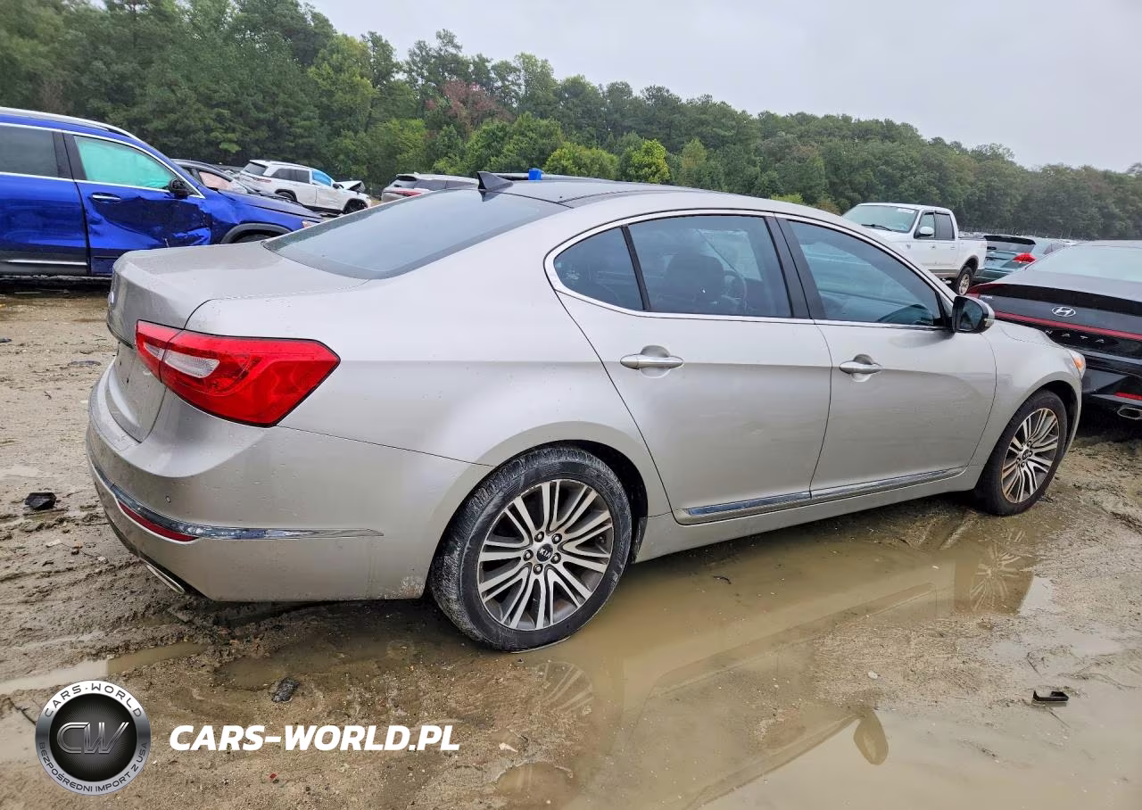 2014 Kia Cadenza Premium VIN:KNALN4D72E5124744 - 3