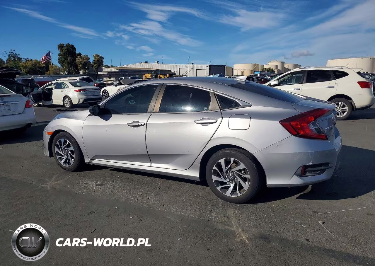 2017 Honda Civic Ex VIN:2HGFC2F72HH570673 - 2