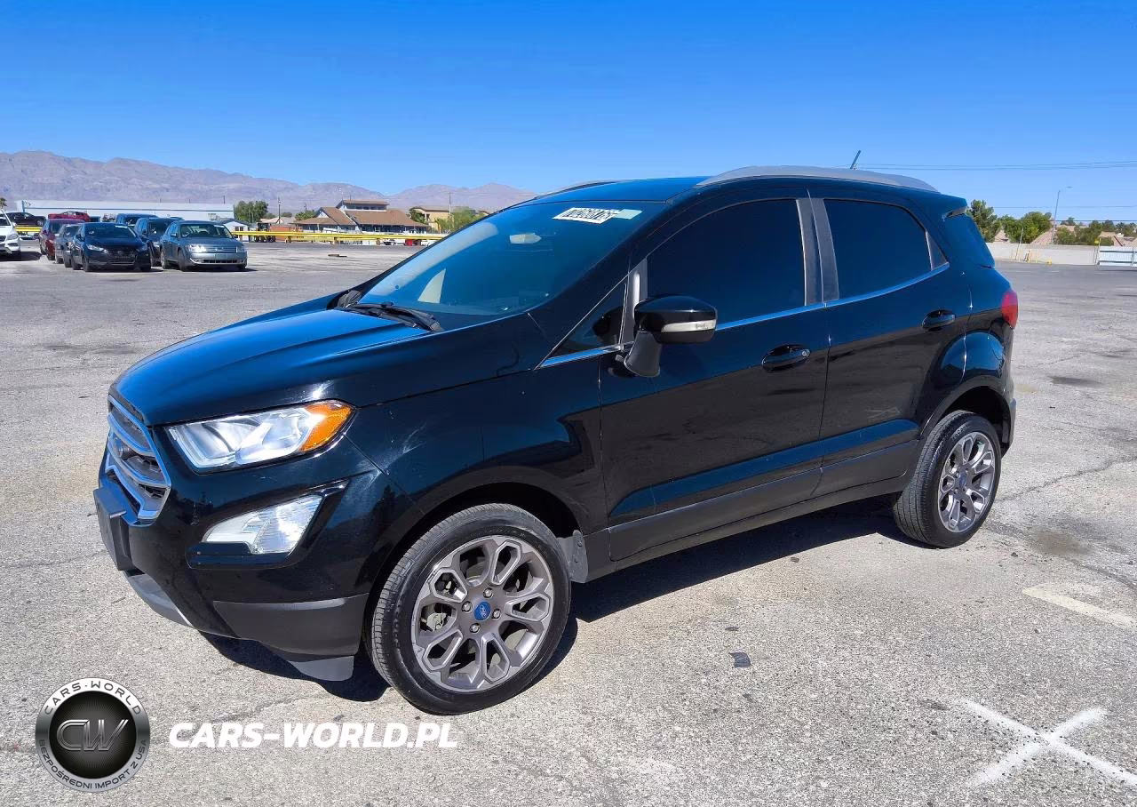 2021 Ford Ecosport Titanium VIN:MAJ6S3KLXMC424485 - 1