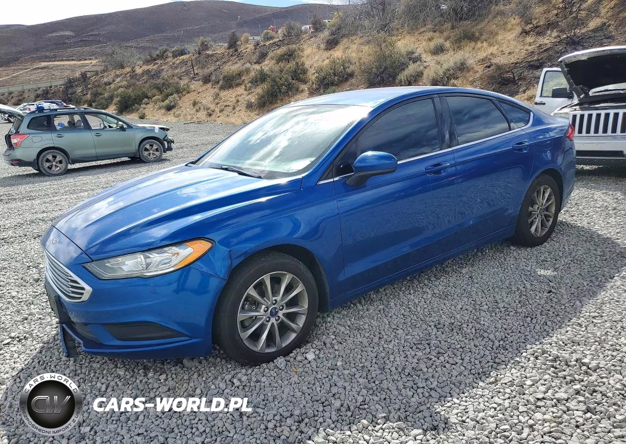 2017 Ford Fusion Se VIN:3FA6P0HD2HR291096 - 1