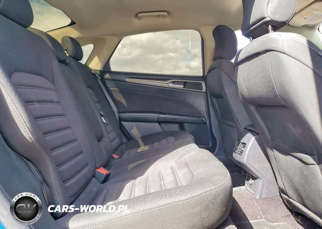 2017 Ford Fusion Se VIN:3FA6P0HD2HR291096 - 10