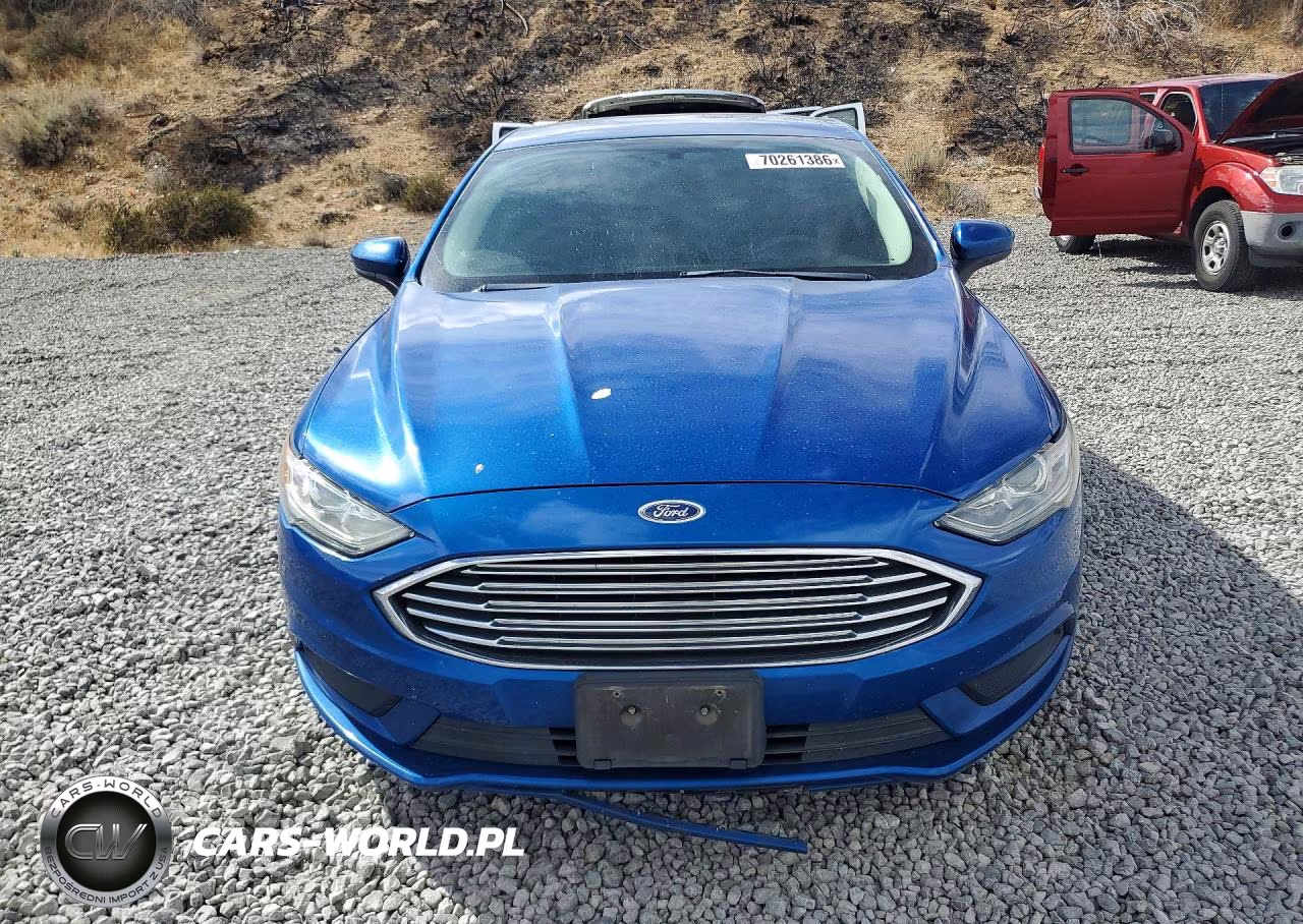 2017 Ford Fusion Se VIN:3FA6P0HD2HR291096 - 5