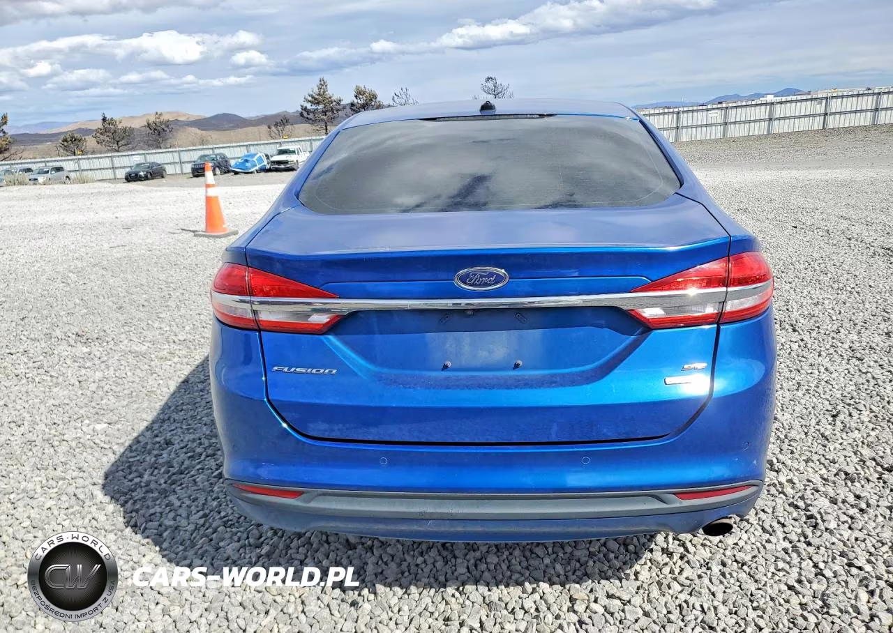 2017 Ford Fusion Se VIN:3FA6P0HD2HR291096 - 6