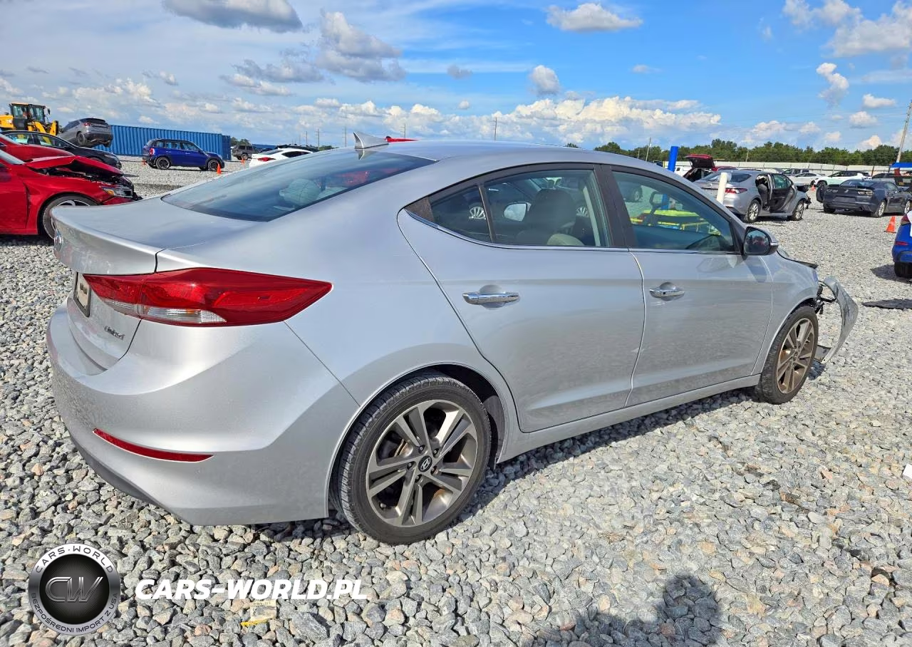 2017 Hyundai Elantra Limited VIN:5NPD84LF1HH045254 - 3