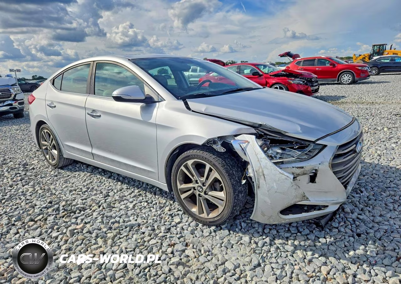 2017 Hyundai Elantra Limited VIN:5NPD84LF1HH045254 - 4