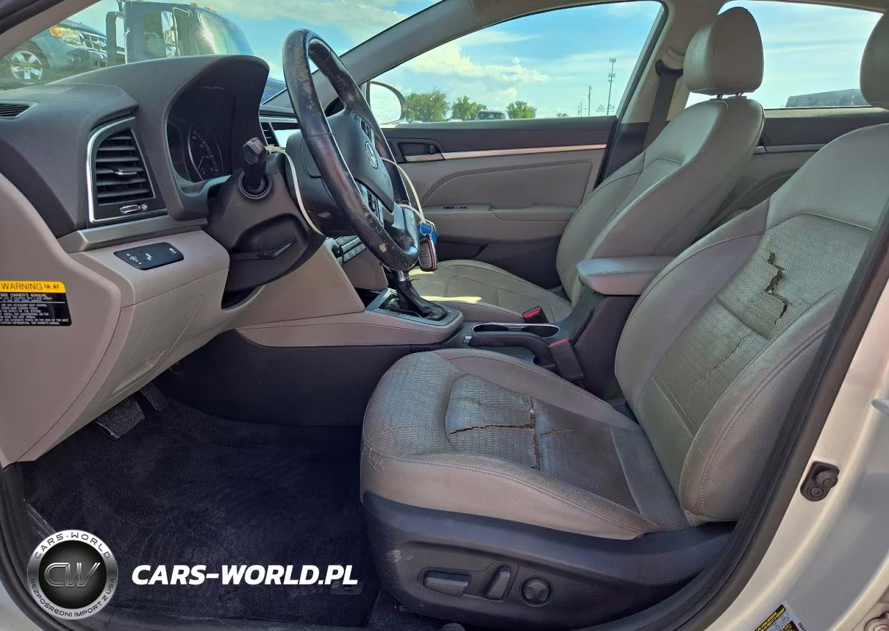 2017 Hyundai Elantra Limited VIN:5NPD84LF1HH045254 - 7