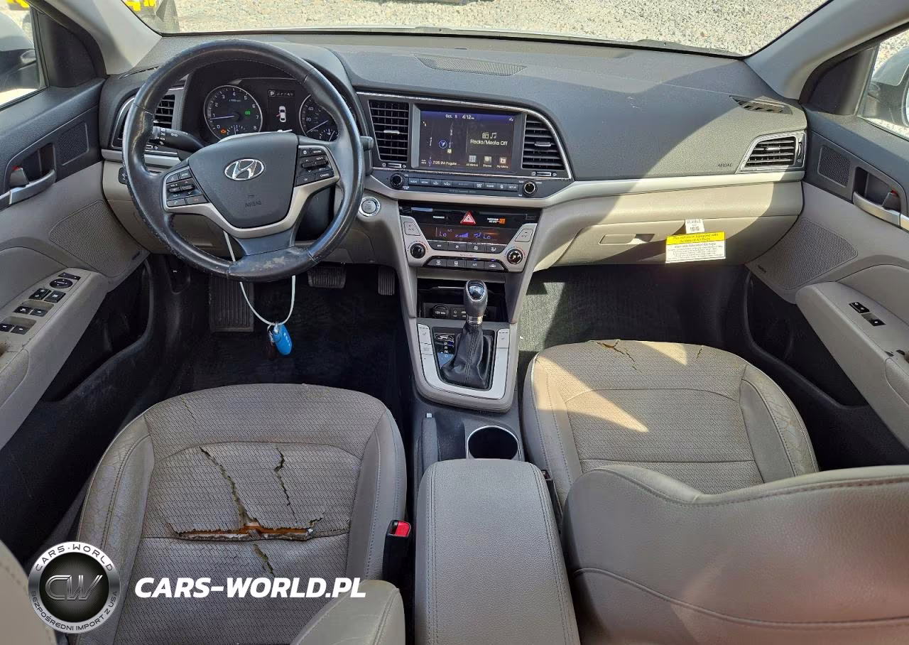 2017 Hyundai Elantra Limited VIN:5NPD84LF1HH045254 - 8
