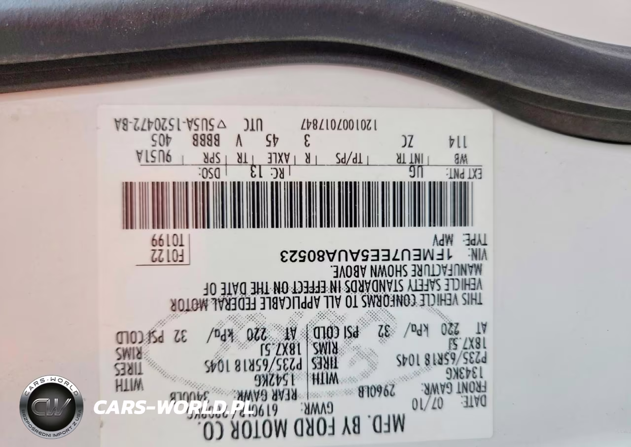 2010 Ford Explorer Eddie Bauer VIN:1FMEU7EE5AUA80523 - 14