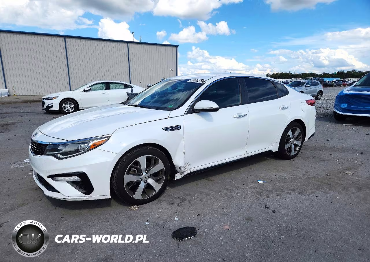 2019 Kia Optima S VIN:5XXGT4L32KG377479 - 1