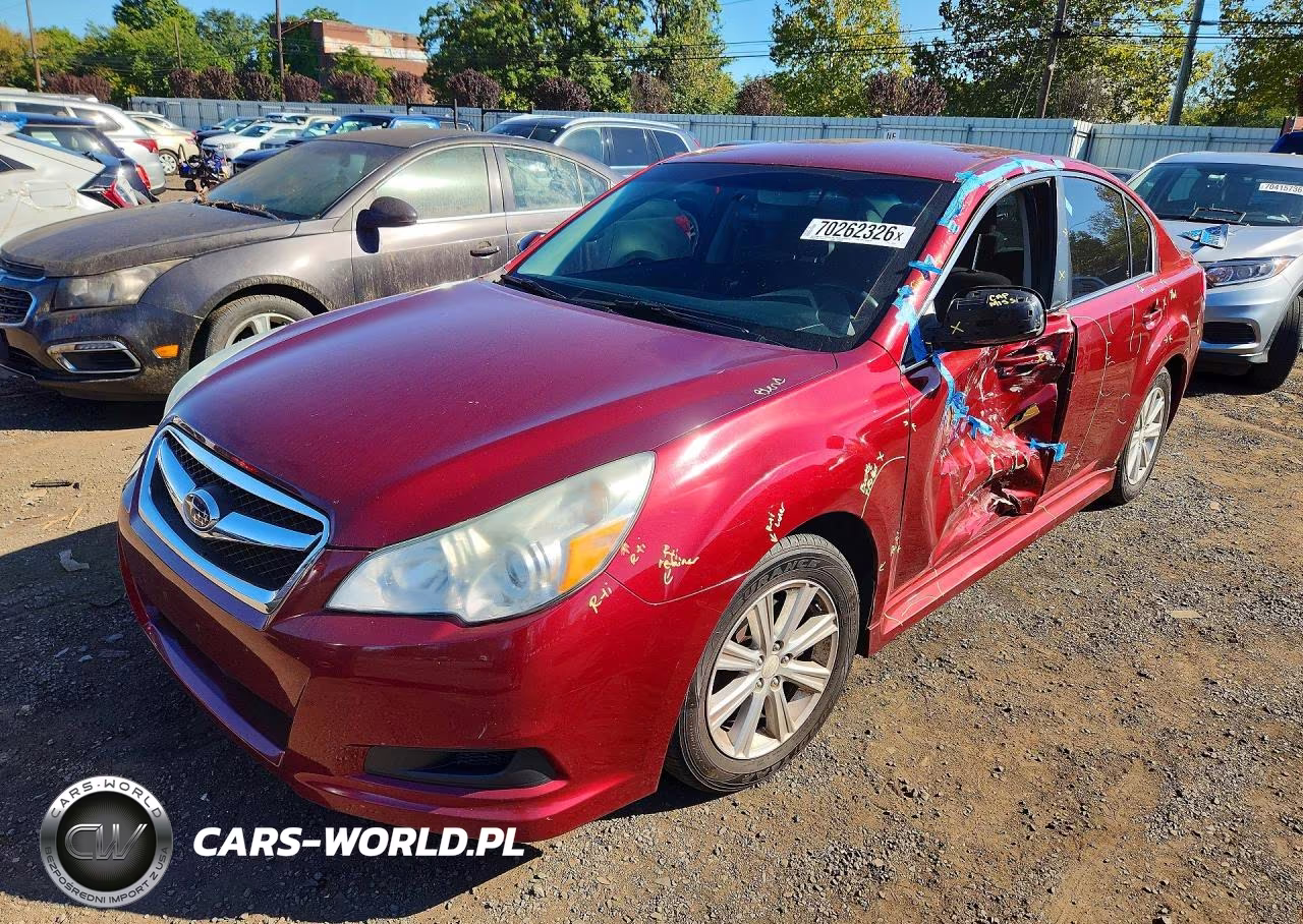 2010 Subaru Legacy 2.5I Premium VIN:4S3BMBC66A3235818 - 1