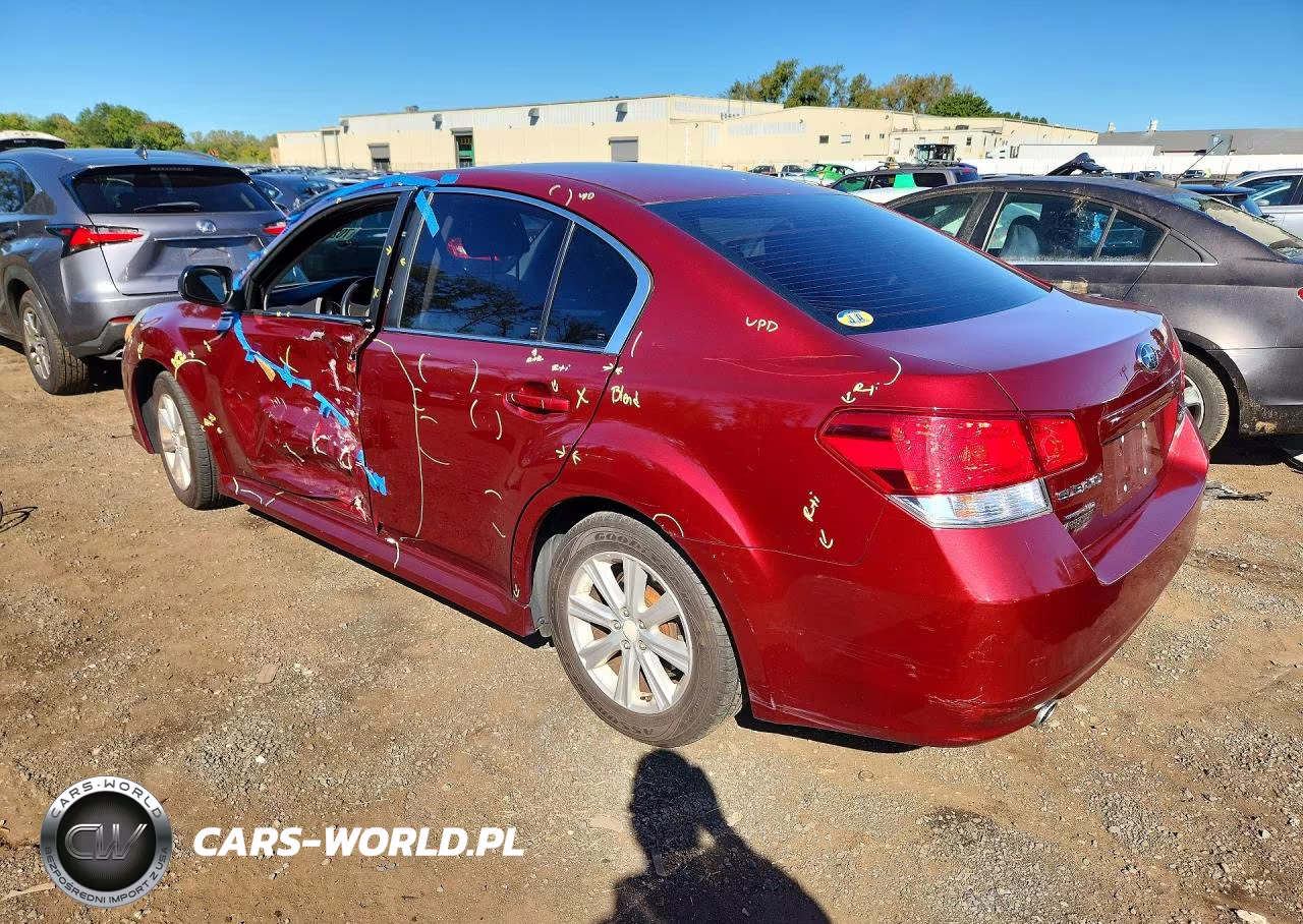 2010 Subaru Legacy 2.5I Premium VIN:4S3BMBC66A3235818 - 2