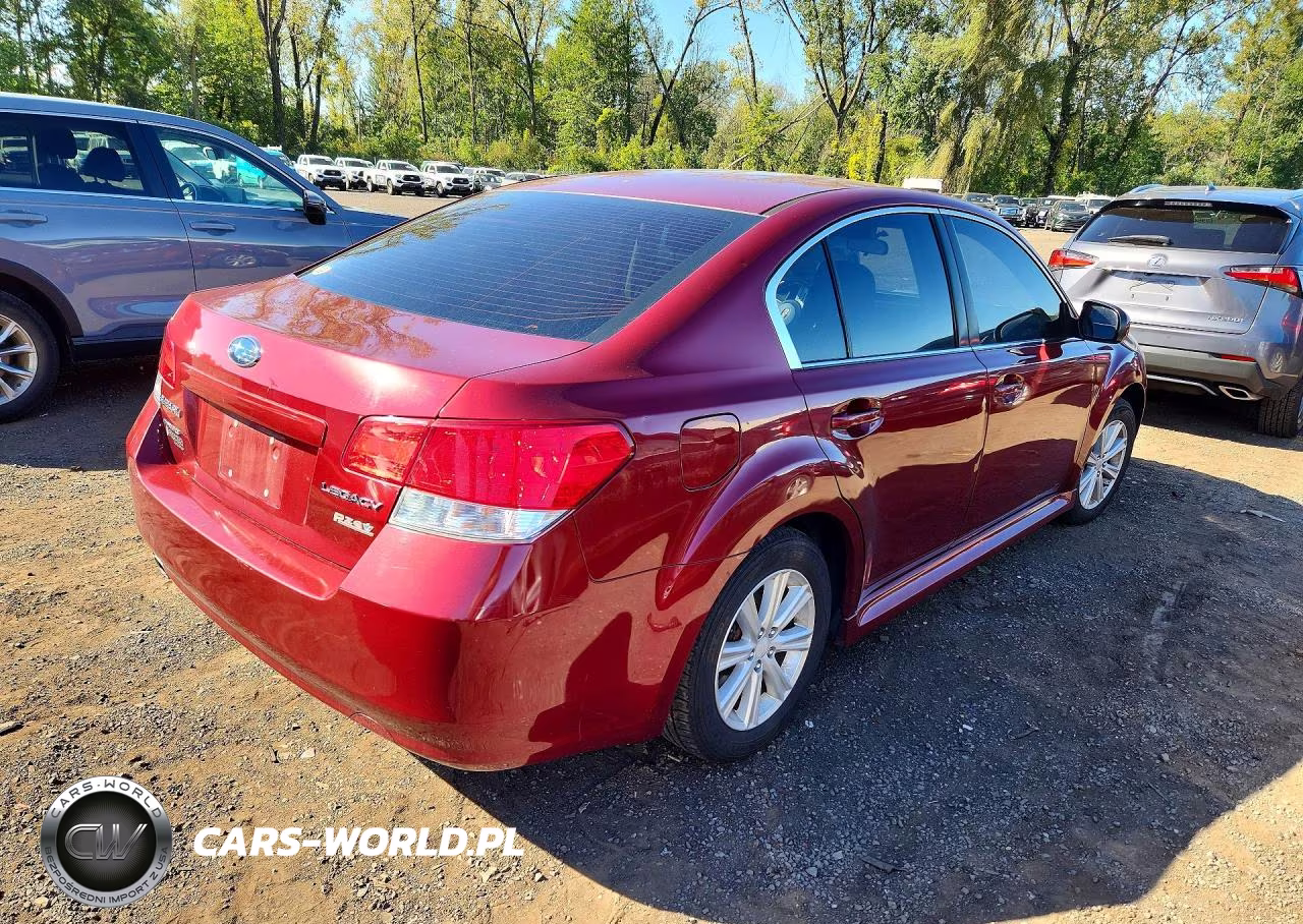 2010 Subaru Legacy 2.5I Premium VIN:4S3BMBC66A3235818 - 3