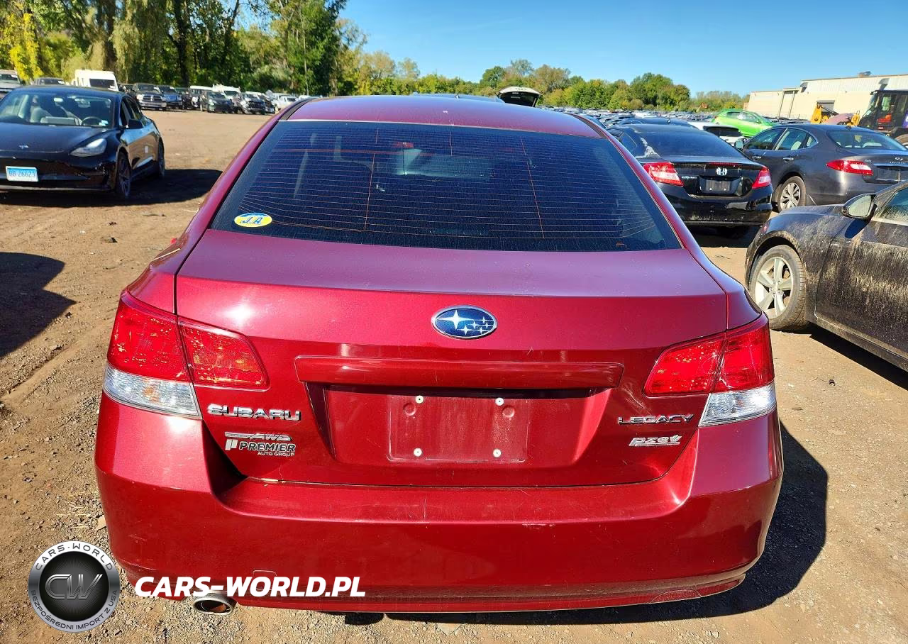 2010 Subaru Legacy 2.5I Premium VIN:4S3BMBC66A3235818 - 6