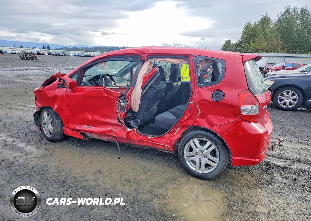 2007 Honda Fit S VIN:JHMGD37637S000294 - 2