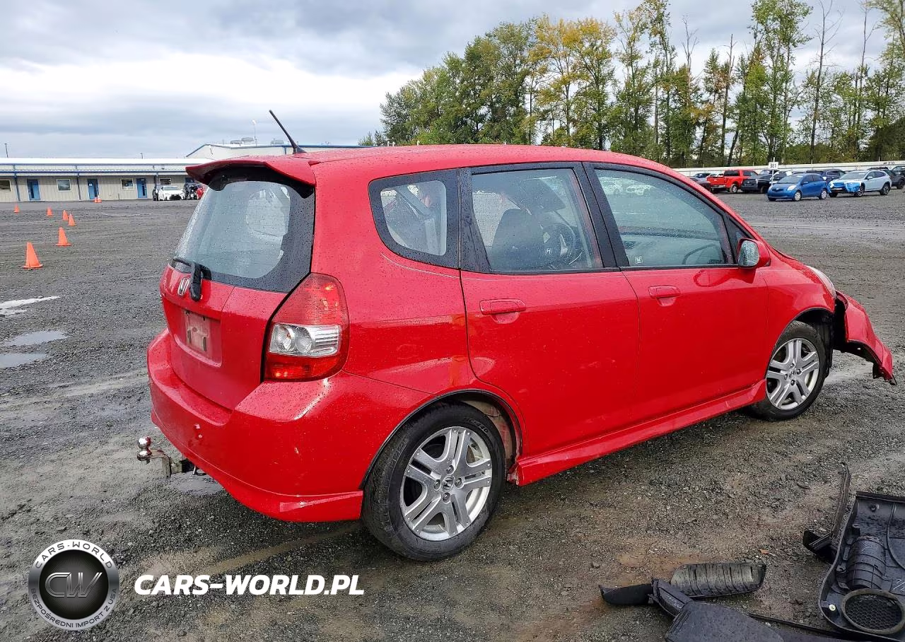 2007 Honda Fit S VIN:JHMGD37637S000294 - 3