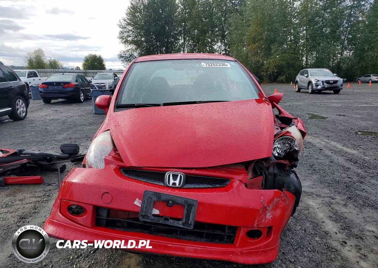 2007 Honda Fit S VIN:JHMGD37637S000294 - 5