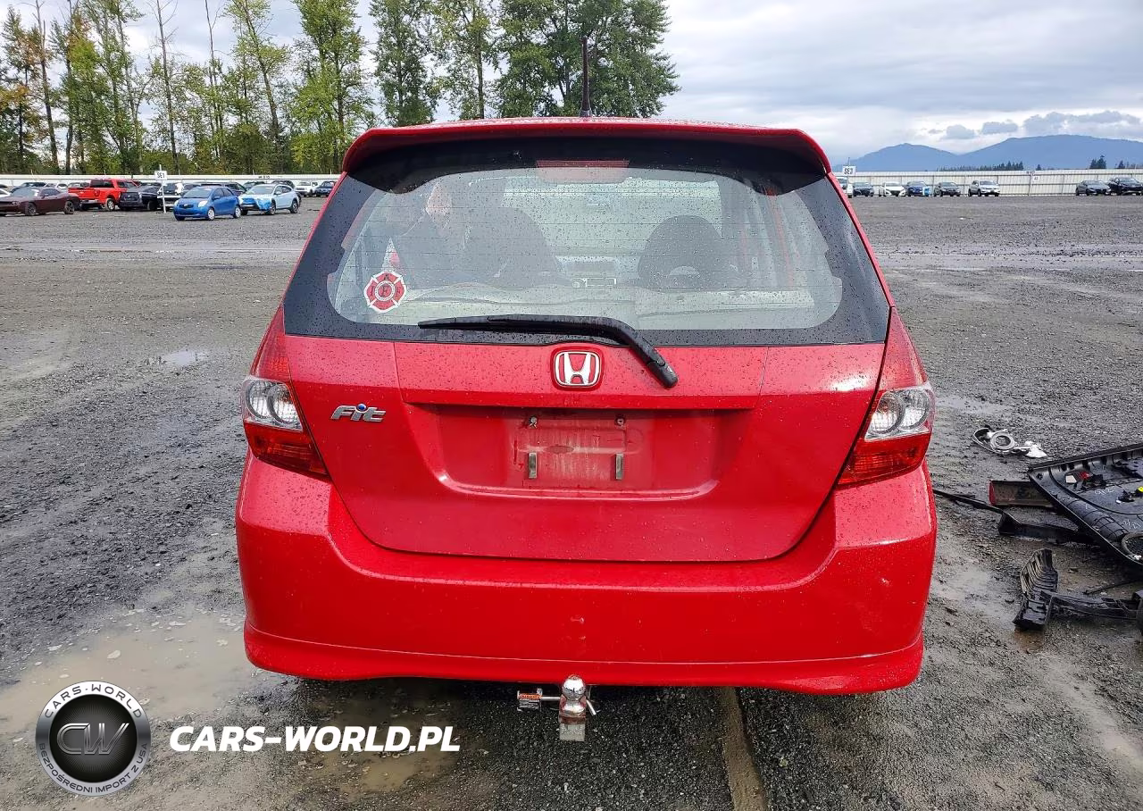 2007 Honda Fit S VIN:JHMGD37637S000294 - 6