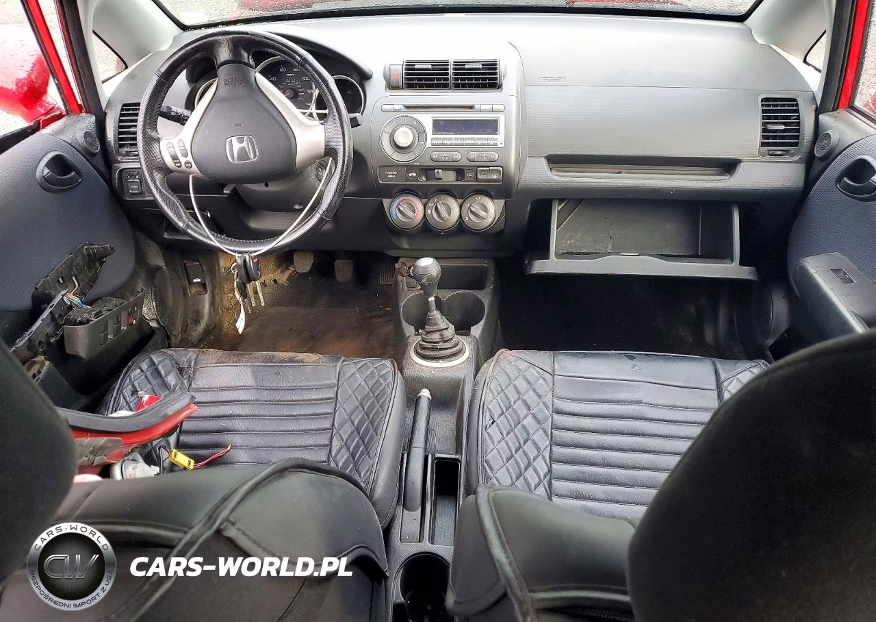 2007 Honda Fit S VIN:JHMGD37637S000294 - 8