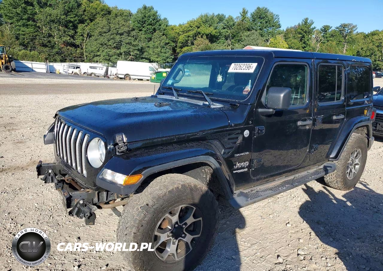 2020 Jeep Wrangler Unlimited Sahara VIN:1C4HJXEN9LW120345 - 1