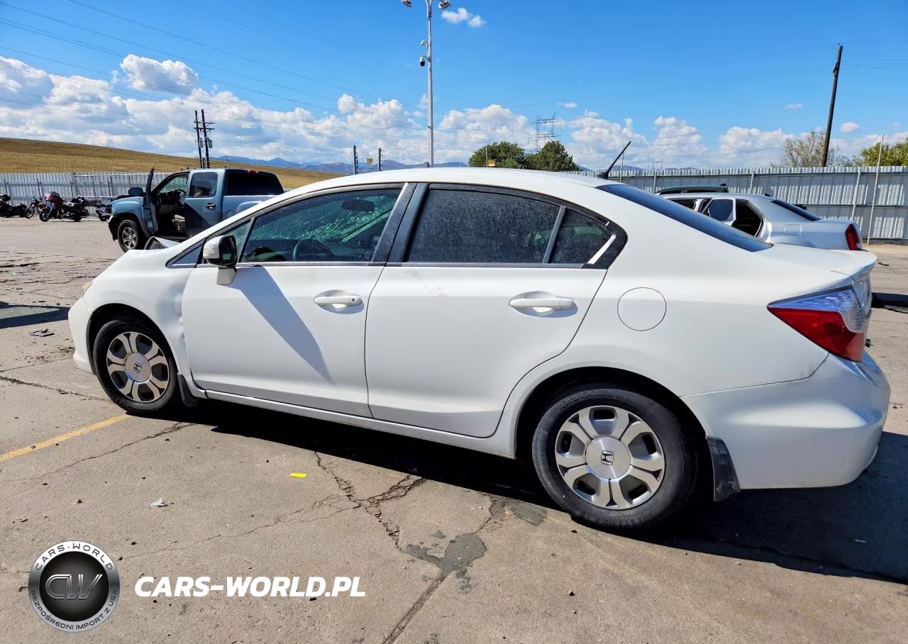 2012 Honda Civic Hybrid VIN:JHMFB4F23CS008654 - 2