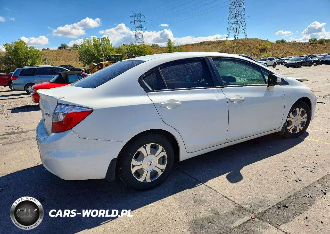 2012 Honda Civic Hybrid VIN:JHMFB4F23CS008654 - 3