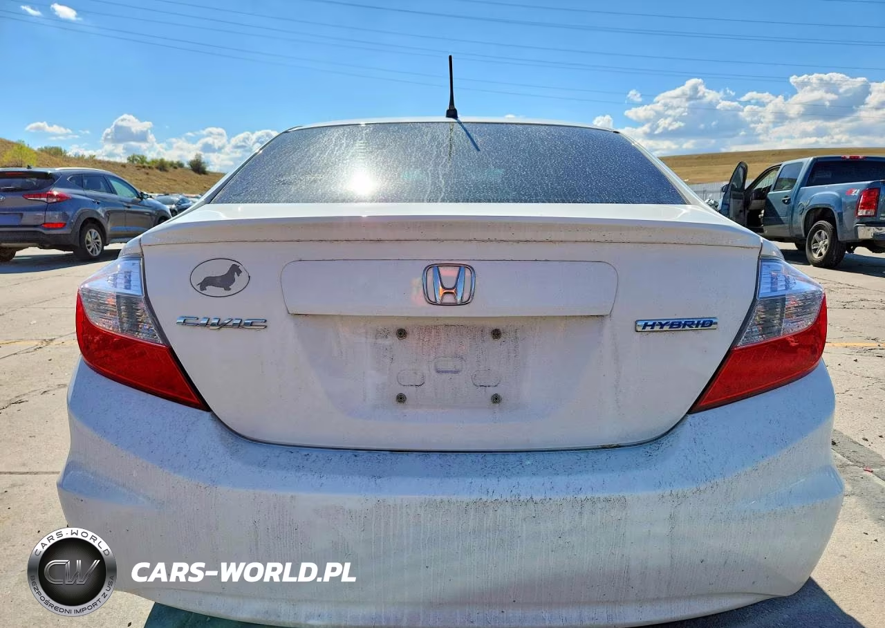 2012 Honda Civic Hybrid VIN:JHMFB4F23CS008654 - 6