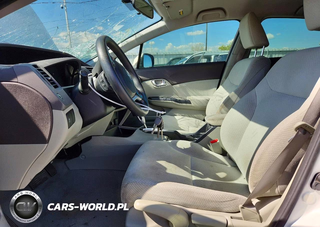 2012 Honda Civic Hybrid VIN:JHMFB4F23CS008654 - 7
