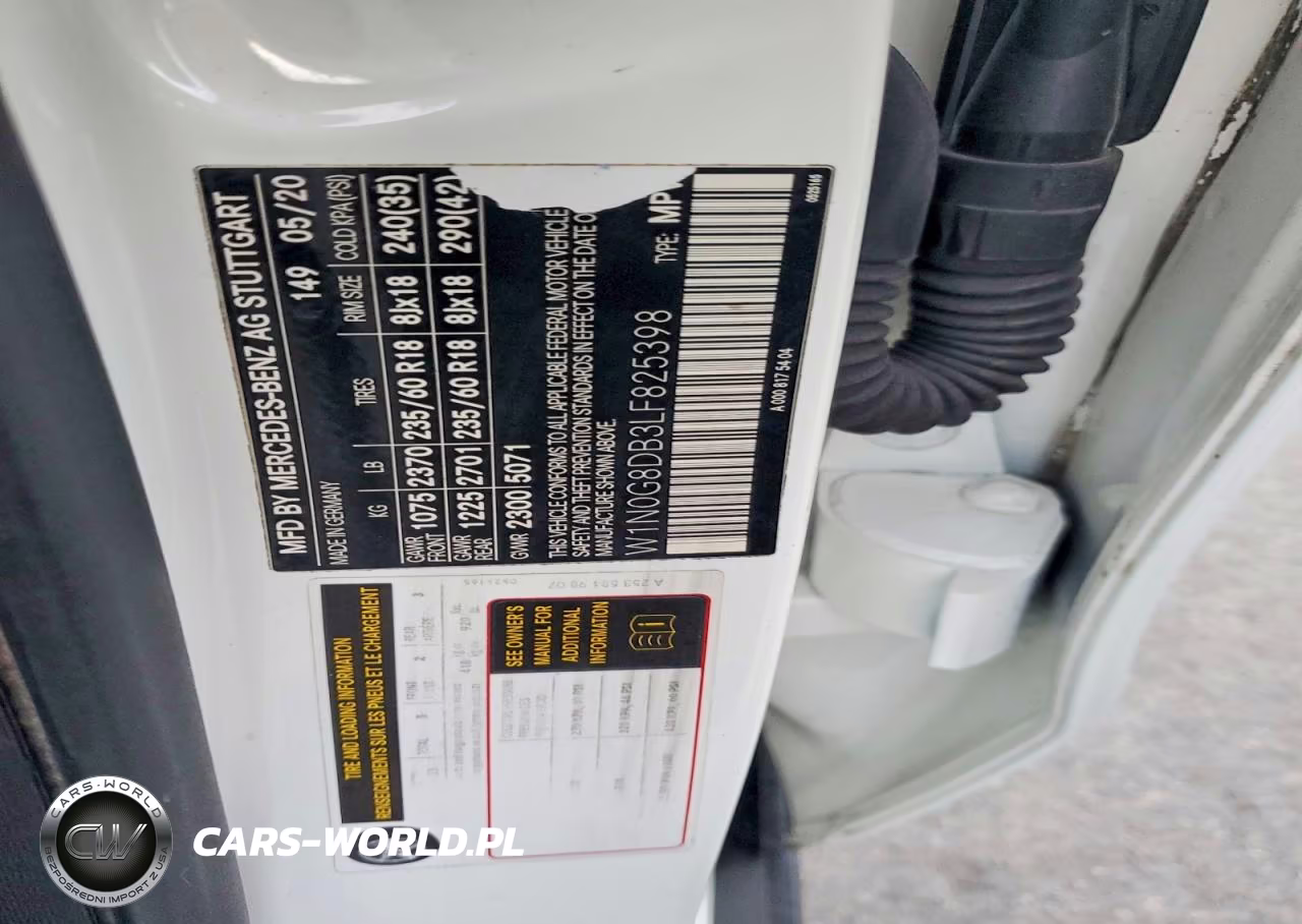 2020 Mercedes-Benz Glc 300 VIN:W1N0GBDB3LFB25398 - 13