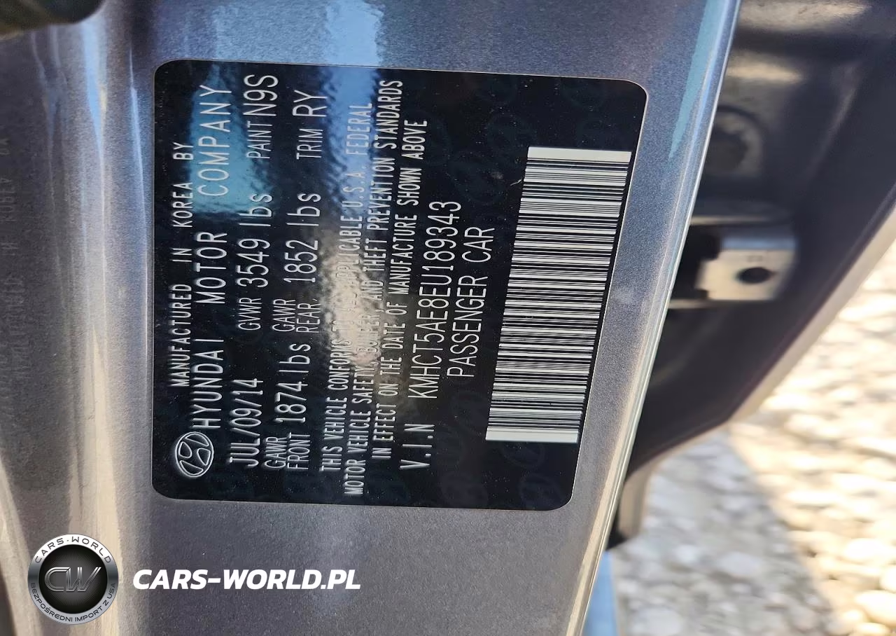 2014 Hyundai Accent Gs VIN:KMHCT5AE8EU189343 - 13