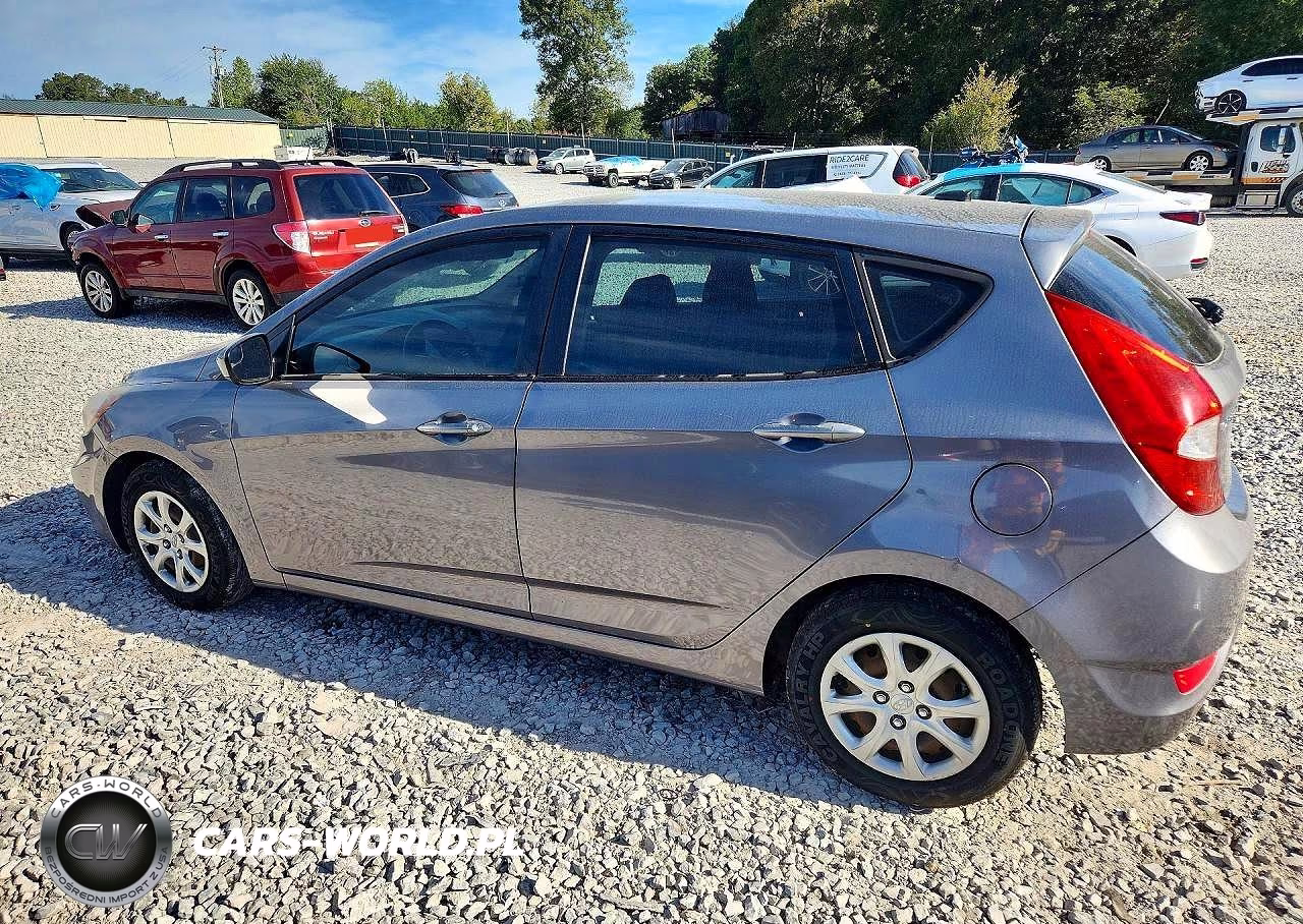 2014 Hyundai Accent Gs VIN:KMHCT5AE8EU189343 - 2